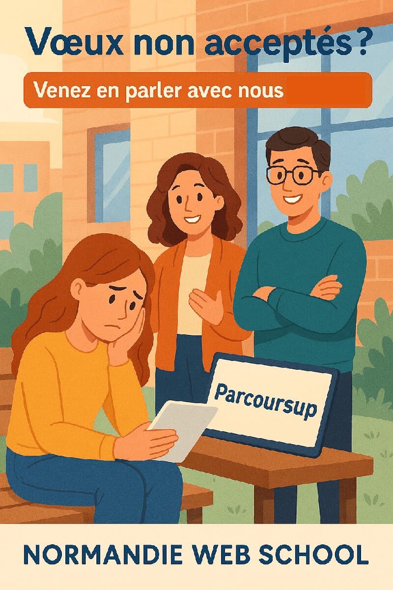 Parcoursup Vœux non acceptées