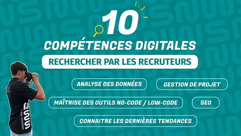 Les 10 compétences digitales rechercher par les recruteurs en 2026