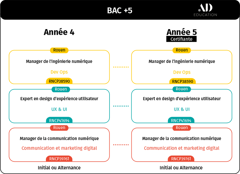 Cursus NWS Mastères
